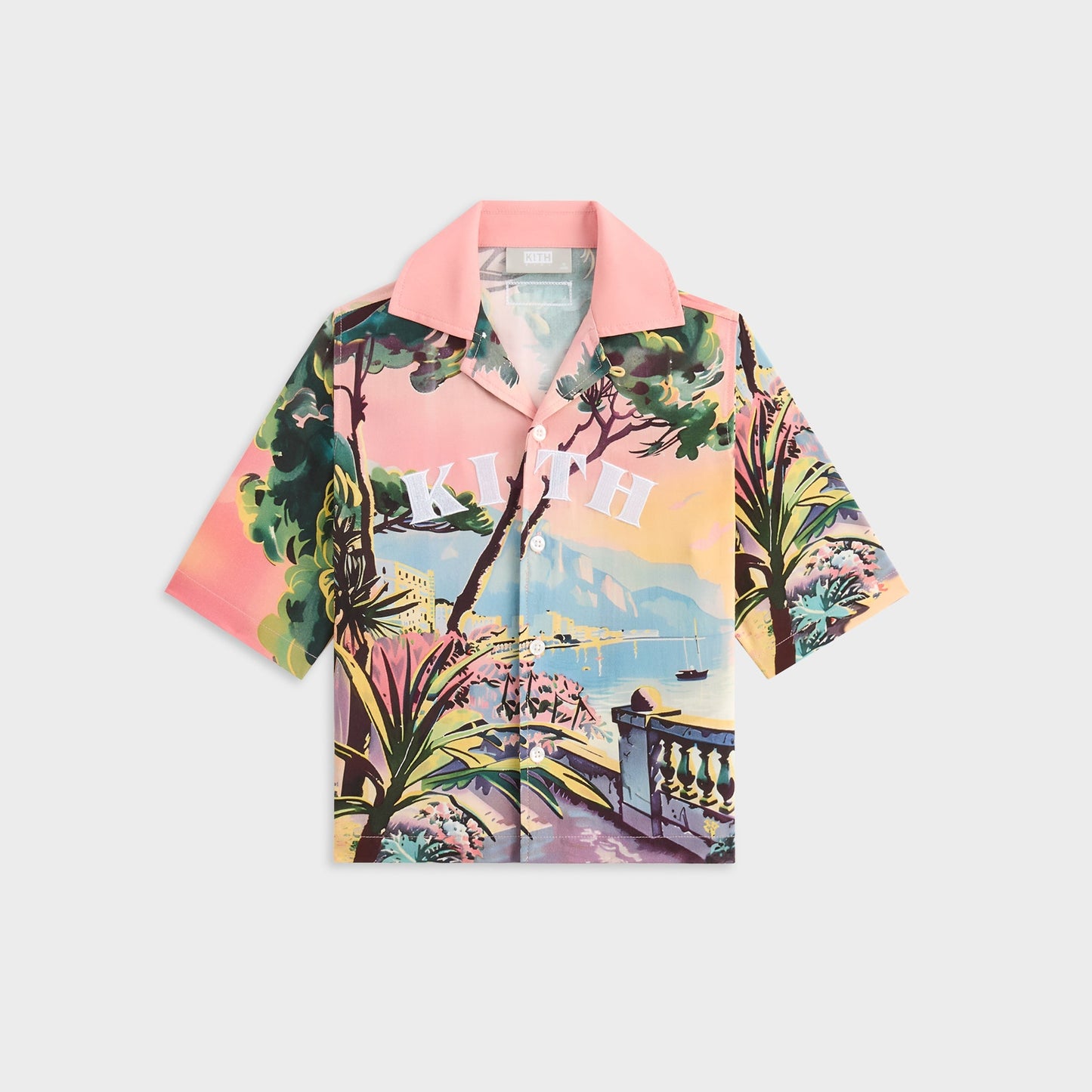 Kids Kith Kith Kids Scenic Villa Thompson Camp Shirt - Multi