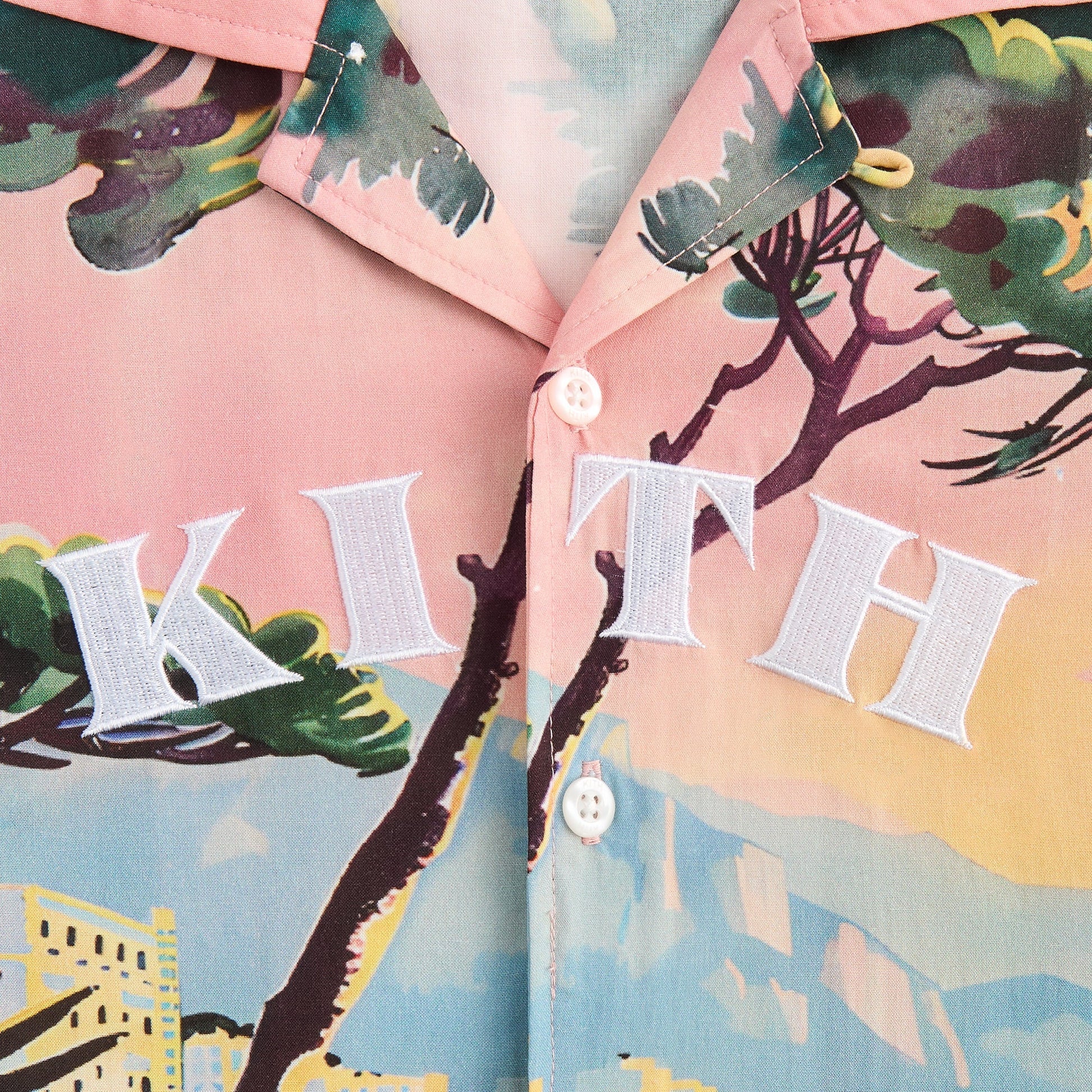 Kids Kith Kith Kids Scenic Villa Thompson Camp Shirt - Multi