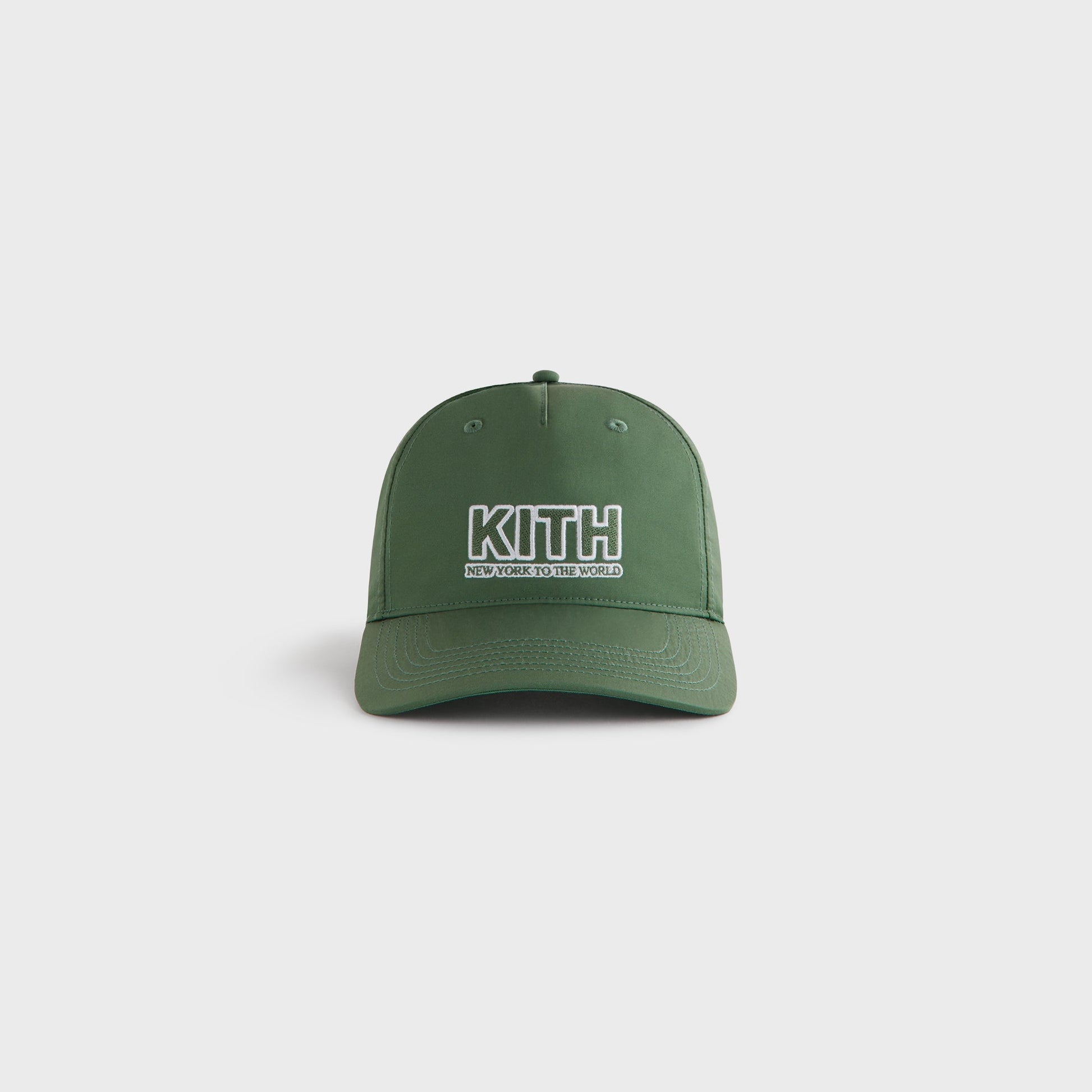 Kids Kith Kith Kids Wrinkle Nylon Snapback Hat - Spear