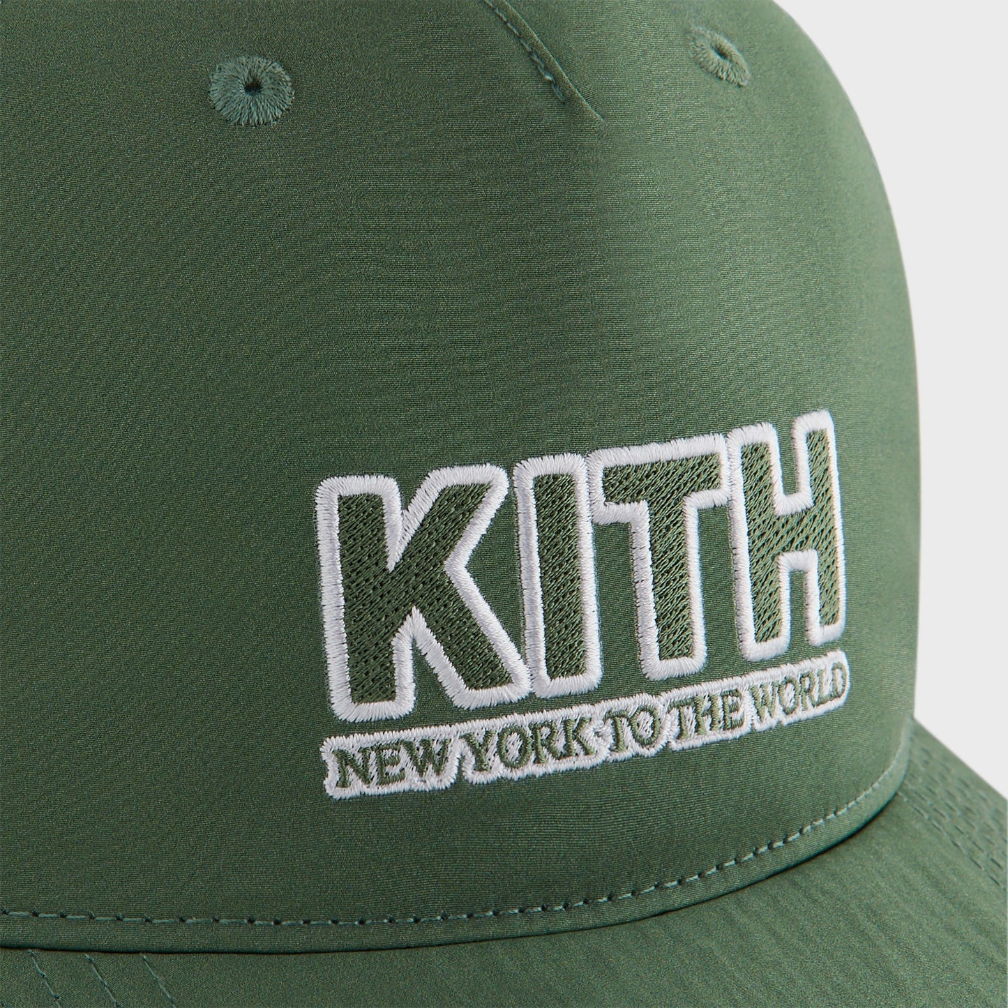 Kids Kith Kith Kids Wrinkle Nylon Snapback Hat - Spear