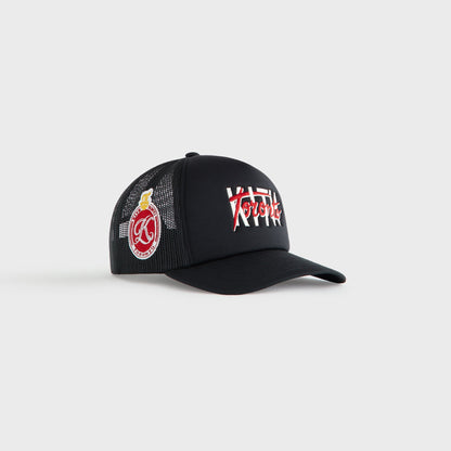 Kids Kith Kith Kids Toronto Regional Trucker Hat - Black