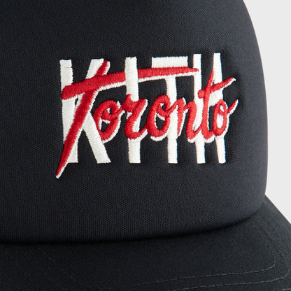 Kids Kith Kith Kids Toronto Regional Trucker Hat - Black