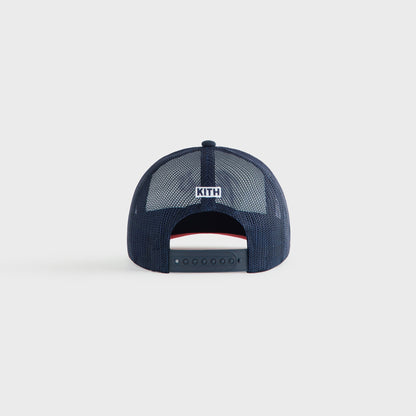 Kids Kith Kith Kids Paris Regional Trucker Hat - Nocturnal