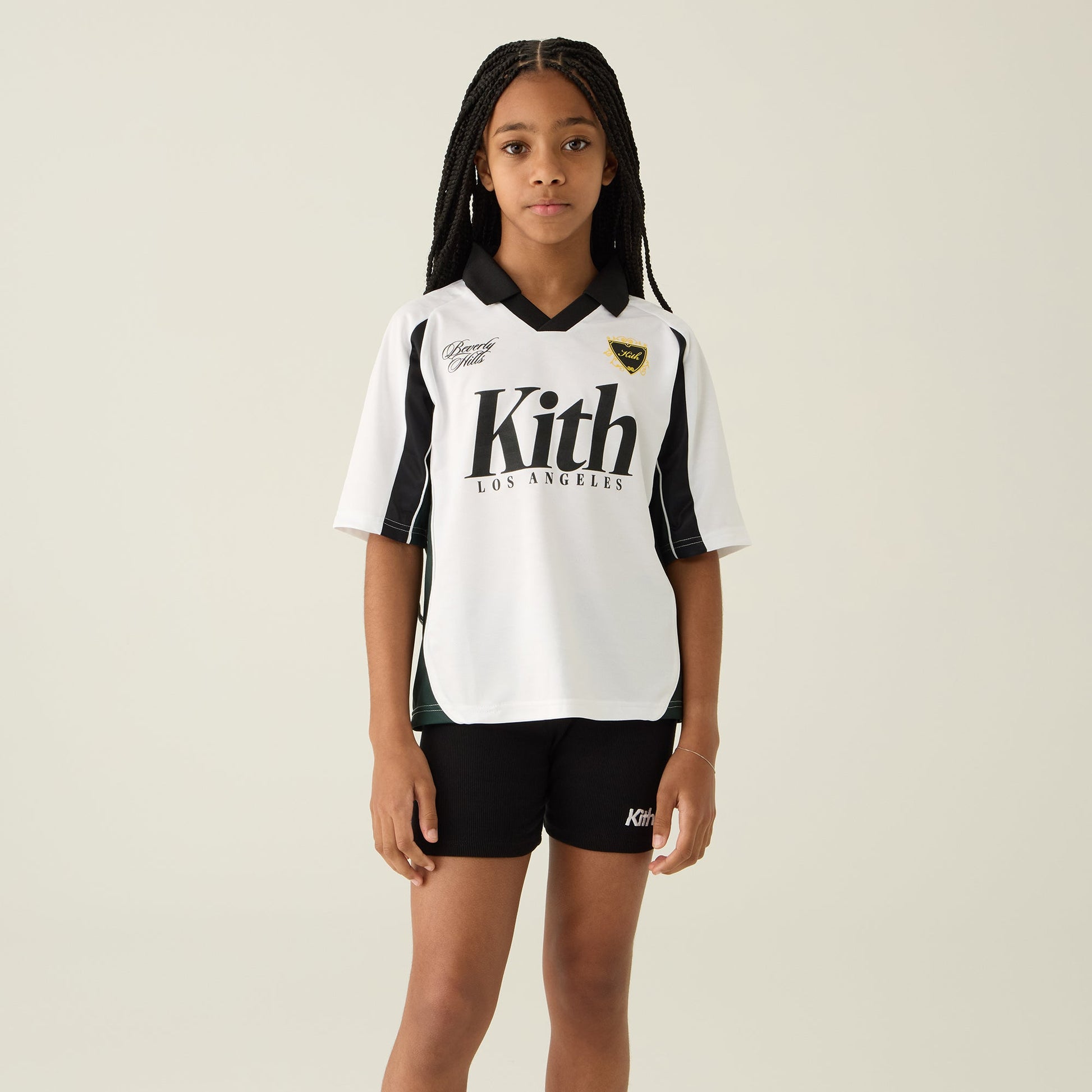 Kids Kith Kith Kids LA Soccer Top - White
