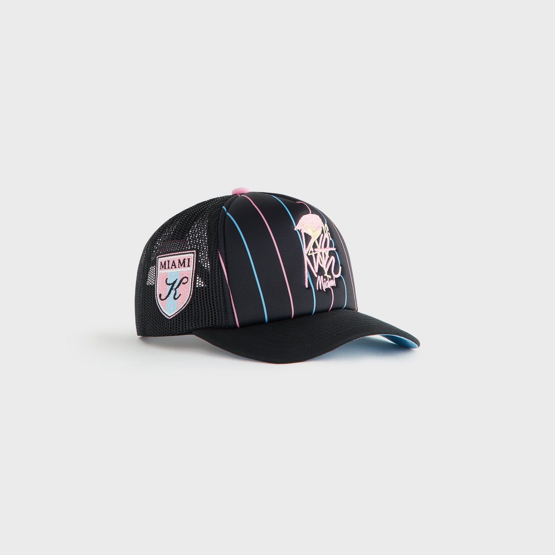 Kids Kith Kith Kids Miami Regional Trucker Hat - Black