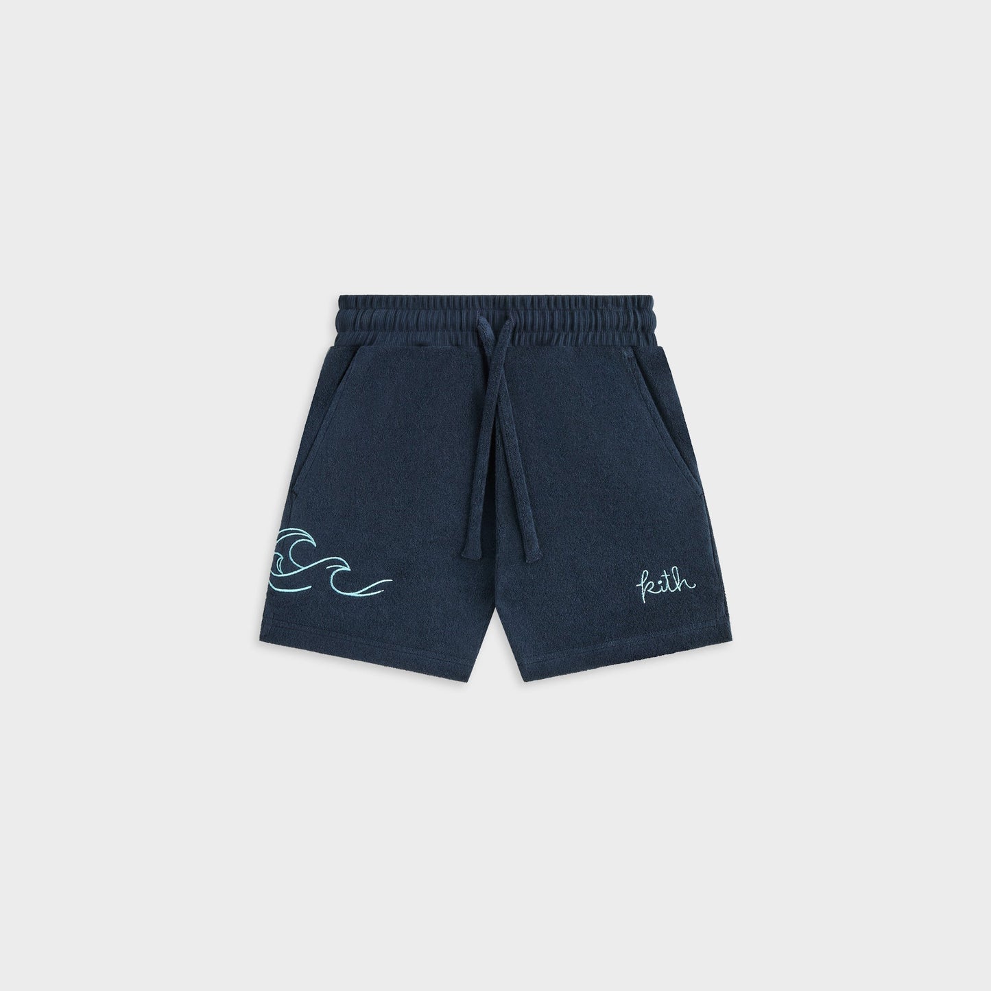 Kids Kith Kith Kids Novelty Terry Camp Short - Nocturnal