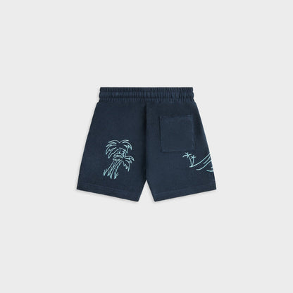 Kids Kith Kith Kids Novelty Terry Camp Short - Nocturnal