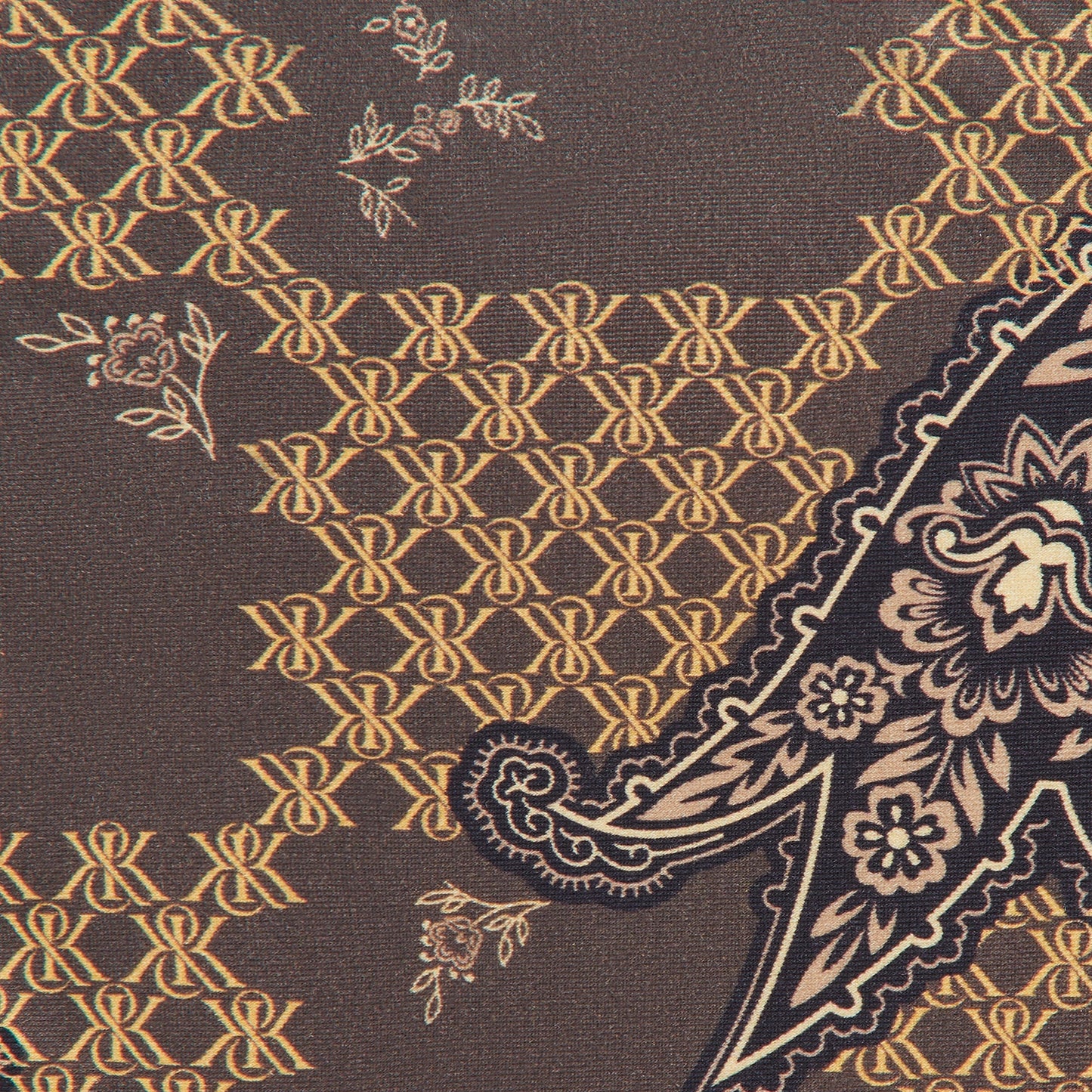 Women Kith Kith Women Iris Crest Paisley Tie Bottom - Brew