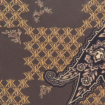 Women Kith Kith Women Iris Crest Paisley Tie Bottom - Brew