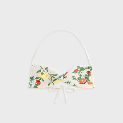 Women Kith Kith Women Mara Citrus Tie Top - Waffle
