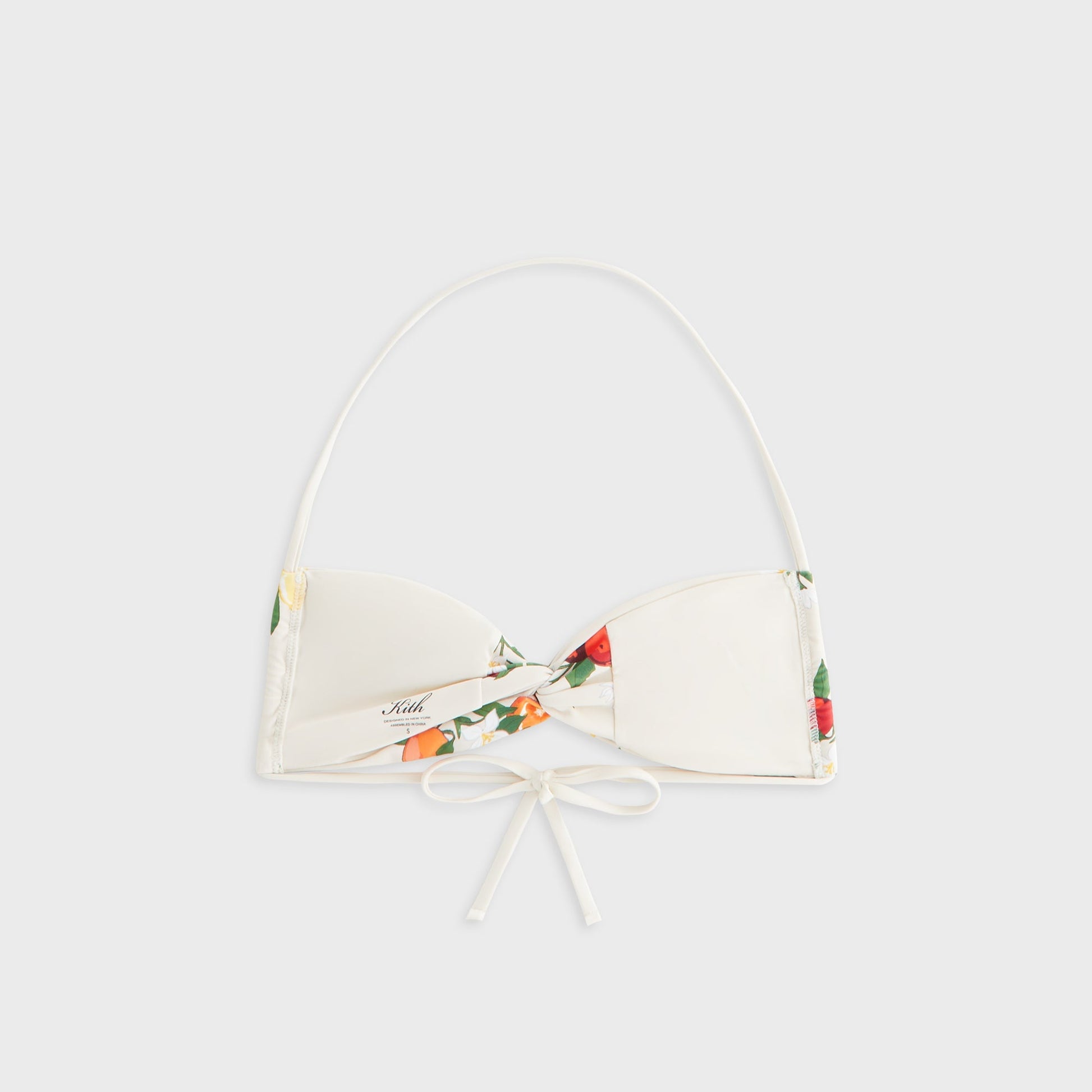 Women Kith Kith Women Mara Citrus Tie Top - Waffle