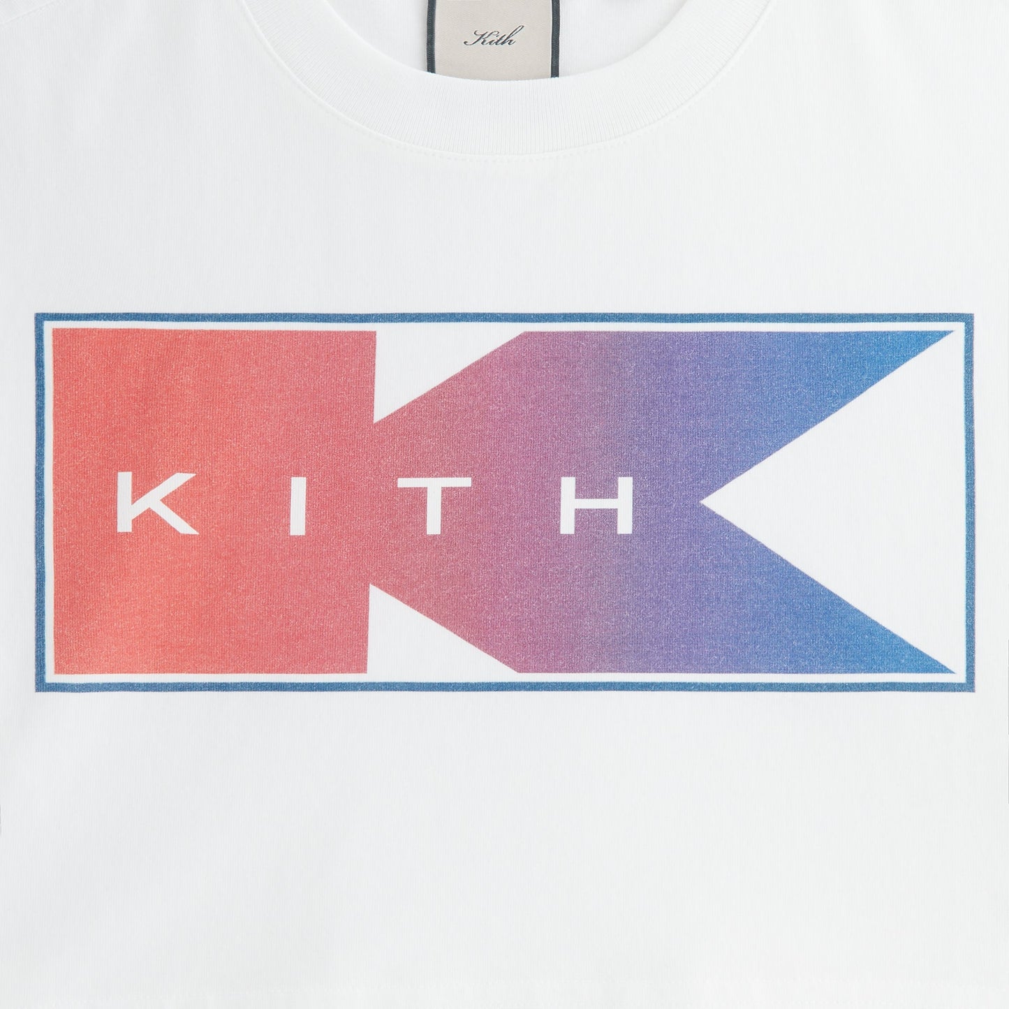 Women Kith Kith Women Gradient Fei Tee - White
