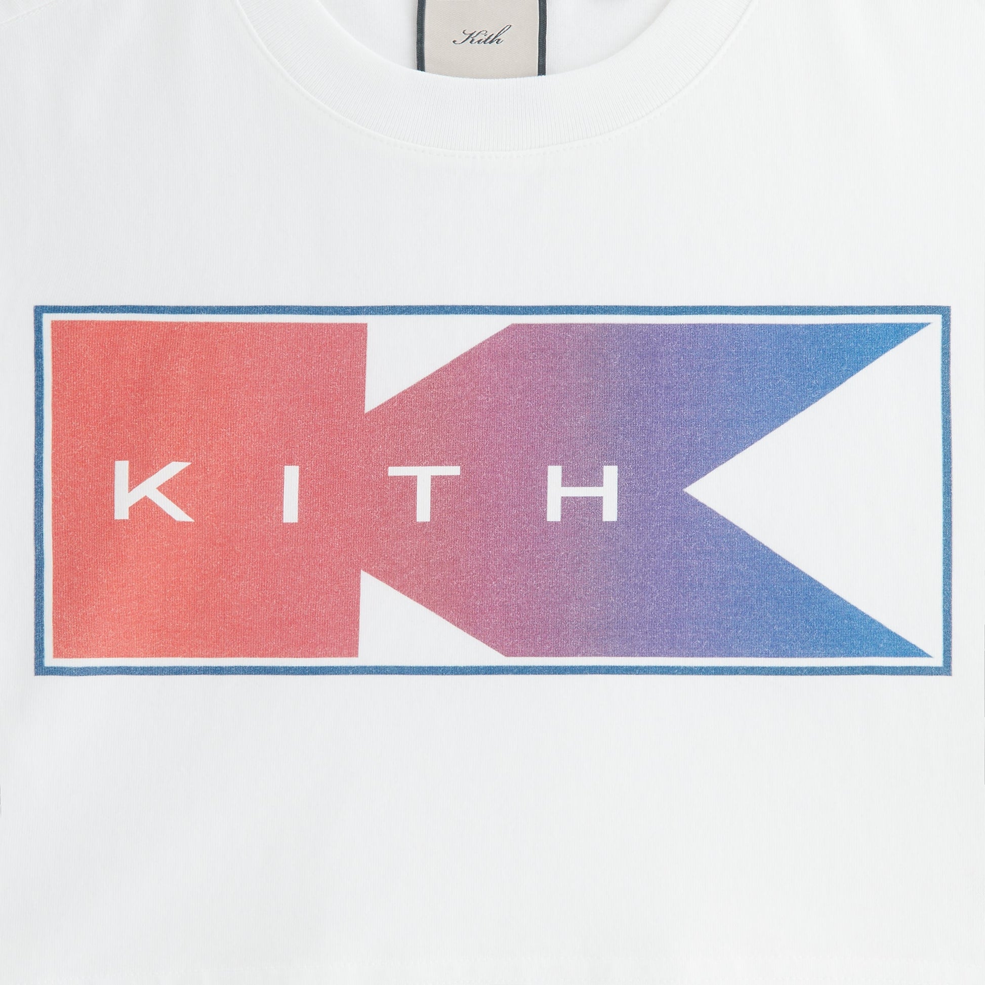 Women Kith Kith Women Gradient Fei Tee - White