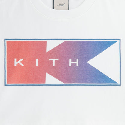 Women Kith Kith Women Gradient Fei Tee - White