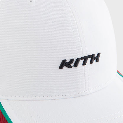 Women Kith Kith Women Pieced Cotton Twill Cap - White