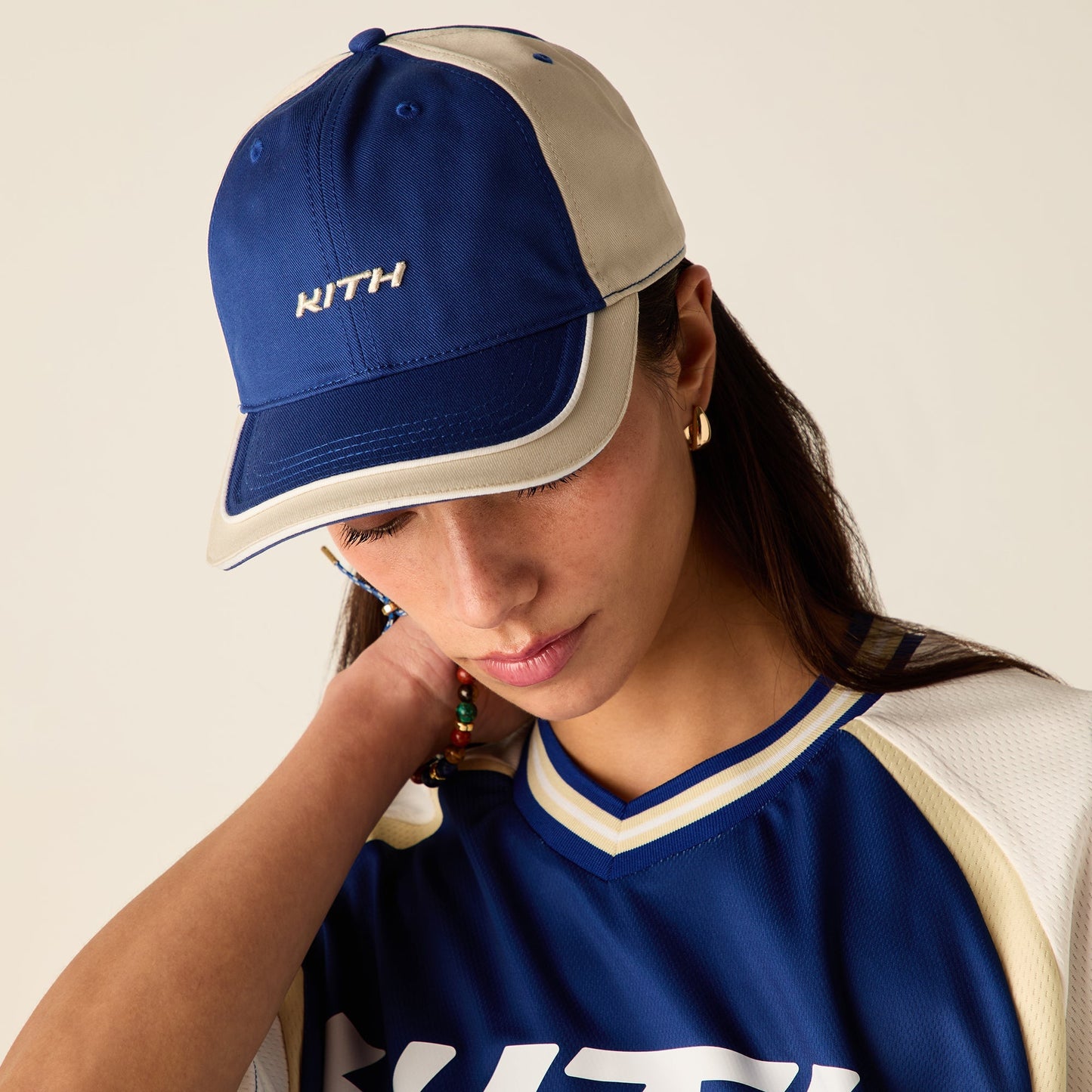 Women Kith Kith Women Pieced Cotton Twill Cap - Layer