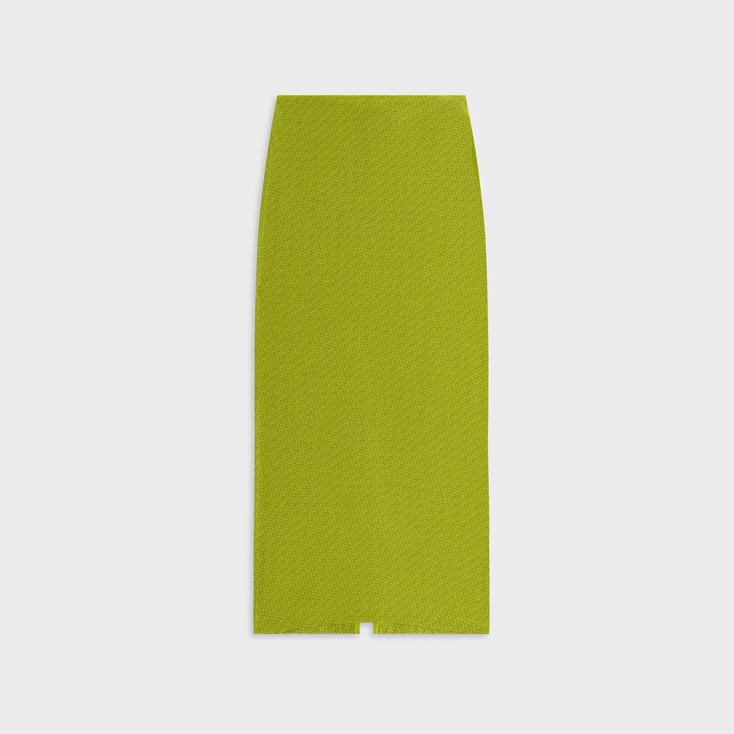 Women Kith Kith Women Mila Micro Monogram Maxi Skirt - Pistachio