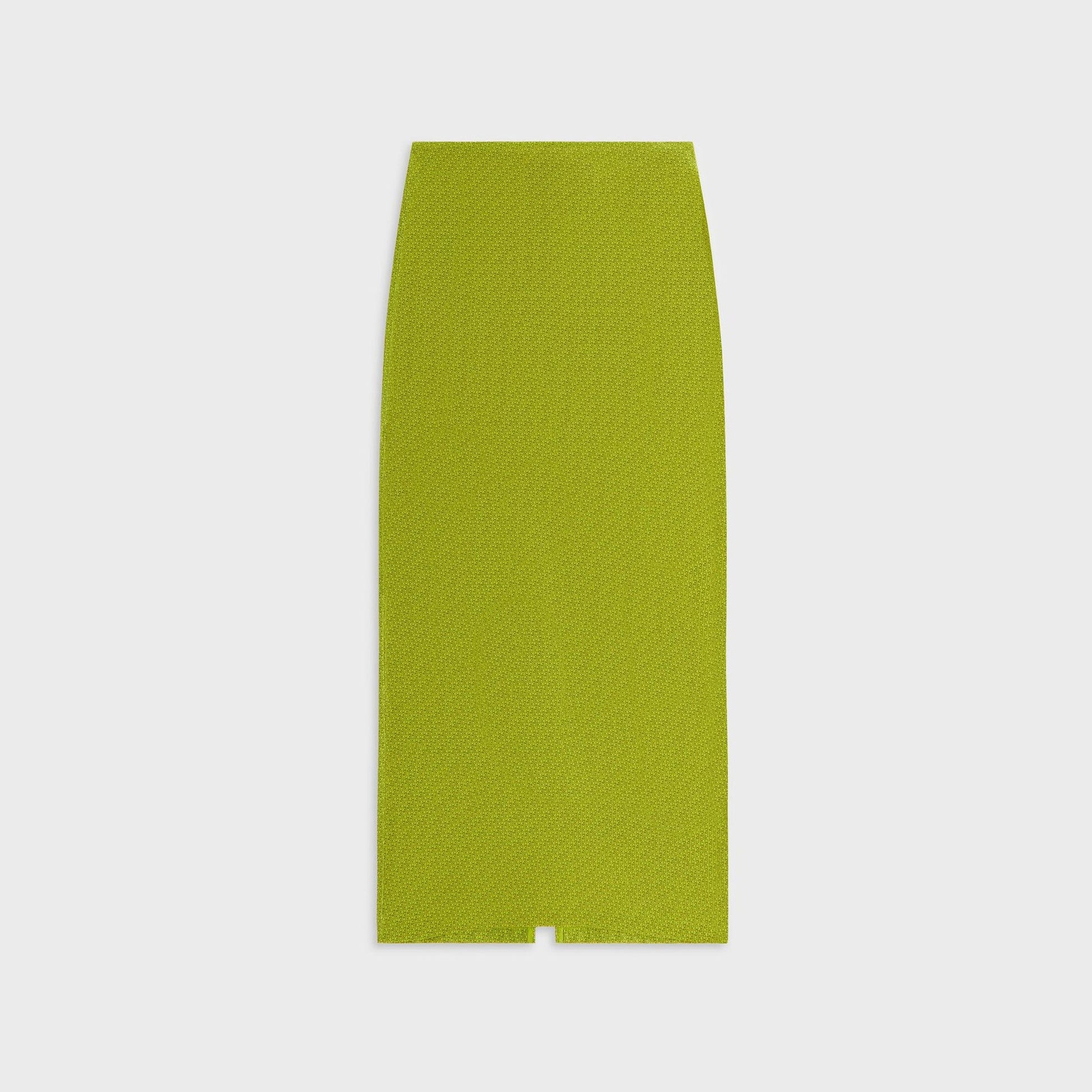 Women Kith Kith Women Mila Micro Monogram Maxi Skirt - Pistachio