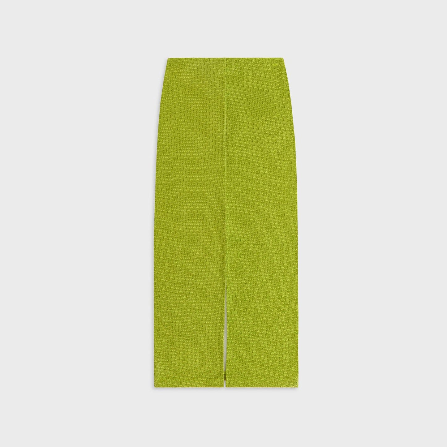 Women Kith Kith Women Mila Micro Monogram Maxi Skirt - Pistachio