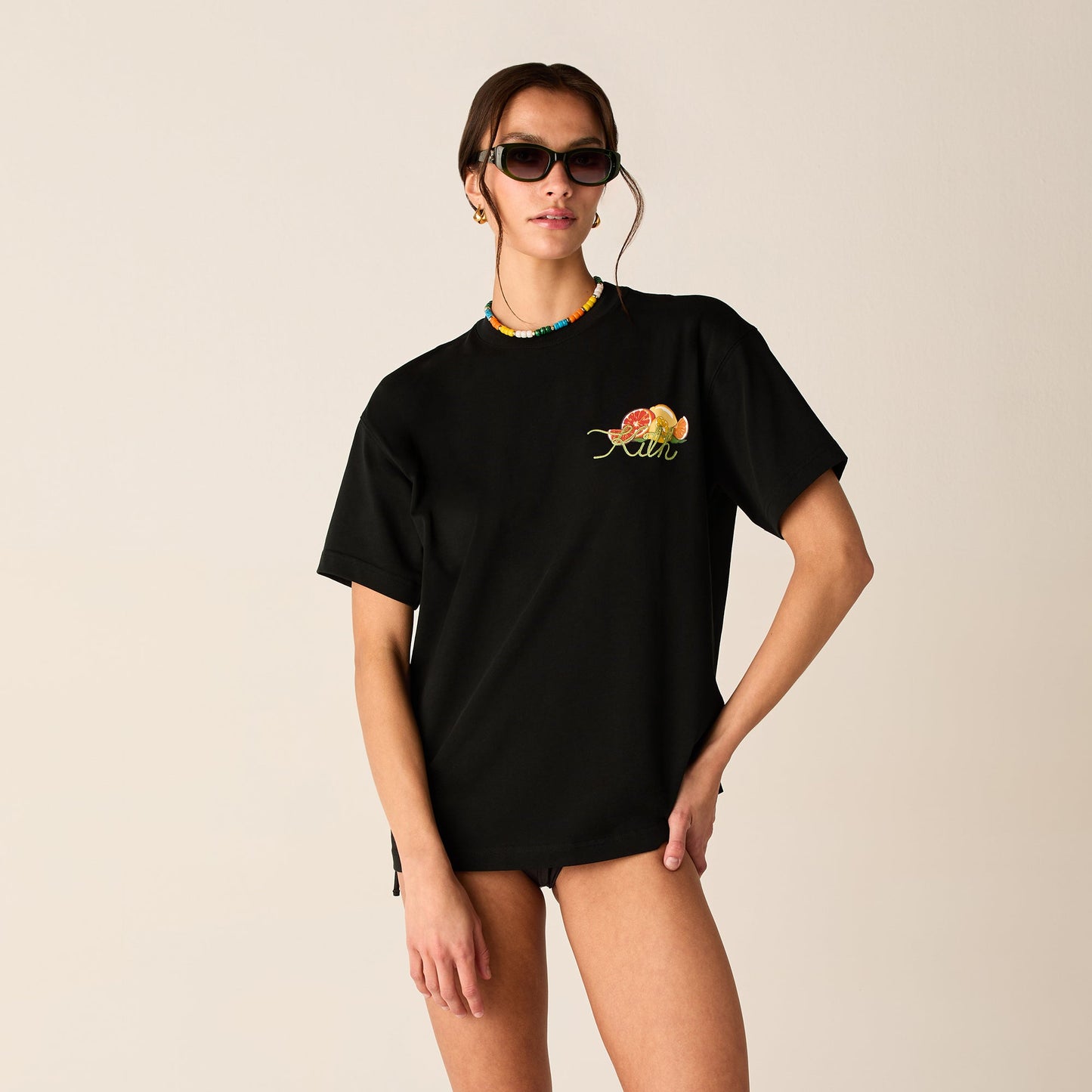 Women Kith Kith Women Citrus Vintage Tee - Black