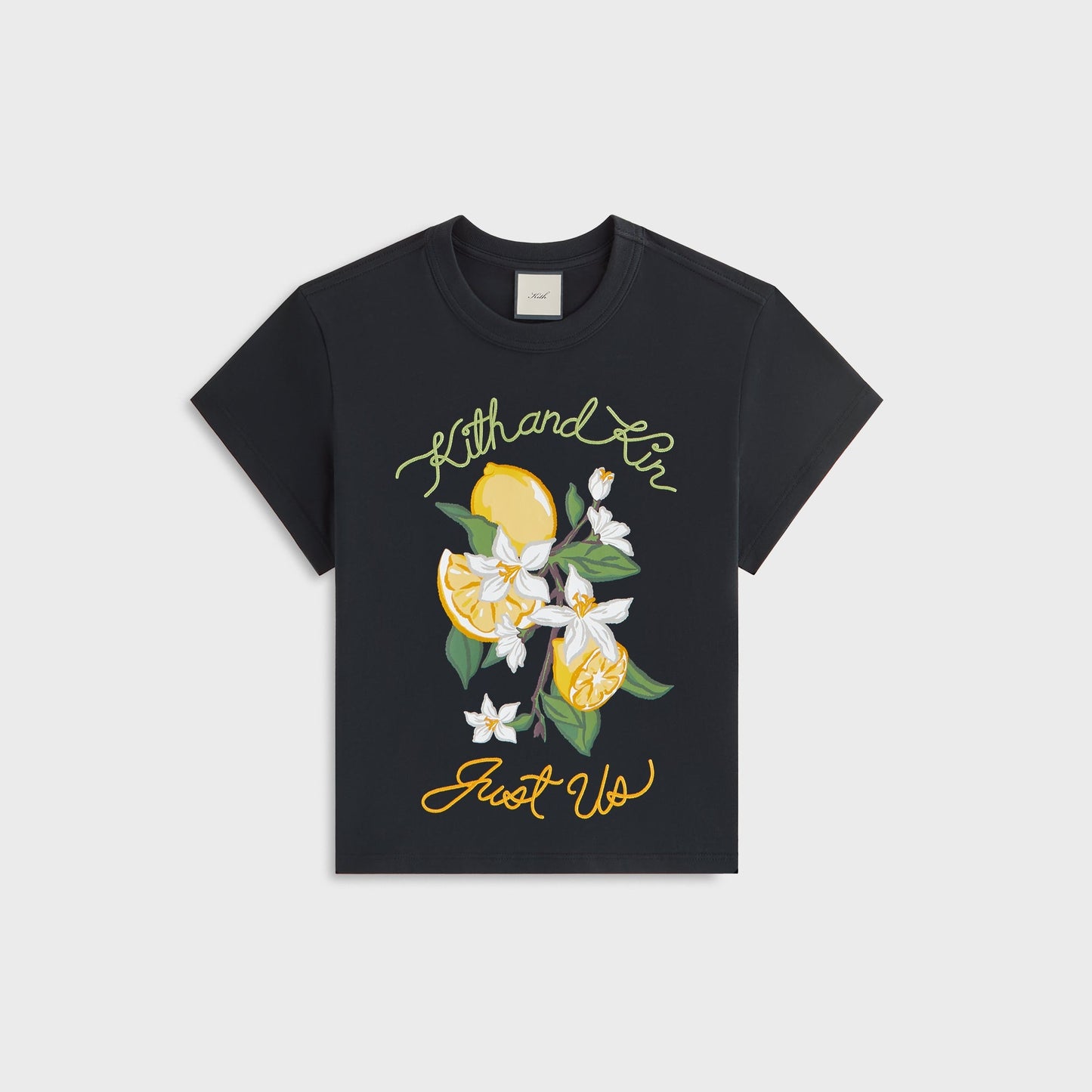 Women Kith Kith Women Citrus Mulberry Vintage Tee - Black