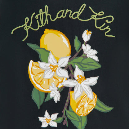 Women Kith Kith Women Citrus Mulberry Vintage Tee - Black