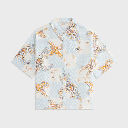 Women Kith Kith Women Mari Crest Paisley Shirt - Silk