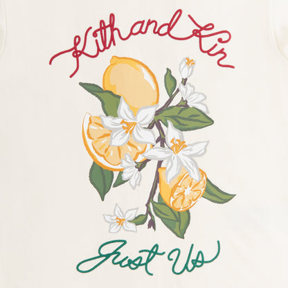 Women Kith Kith Women Citrus Mulberry Vintage Tee - Sandrift