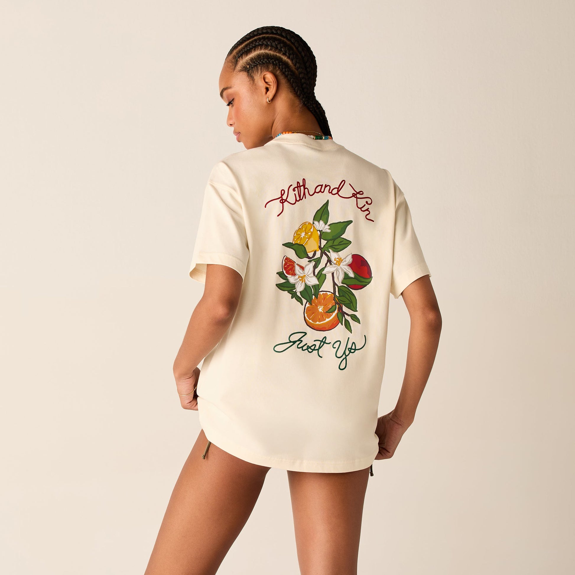 Women Kith Kith Women Citrus Vintage Tee - Sandrift