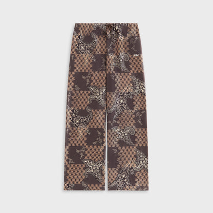 Women Kith Kith Women Michi Crest Paisley Pant - Brew