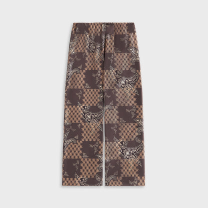 Women Kith Kith Women Michi Crest Paisley Pant - Brew