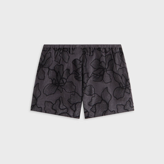 Women Kith Kith Women Tate Floral Embroidered Short - Incognito