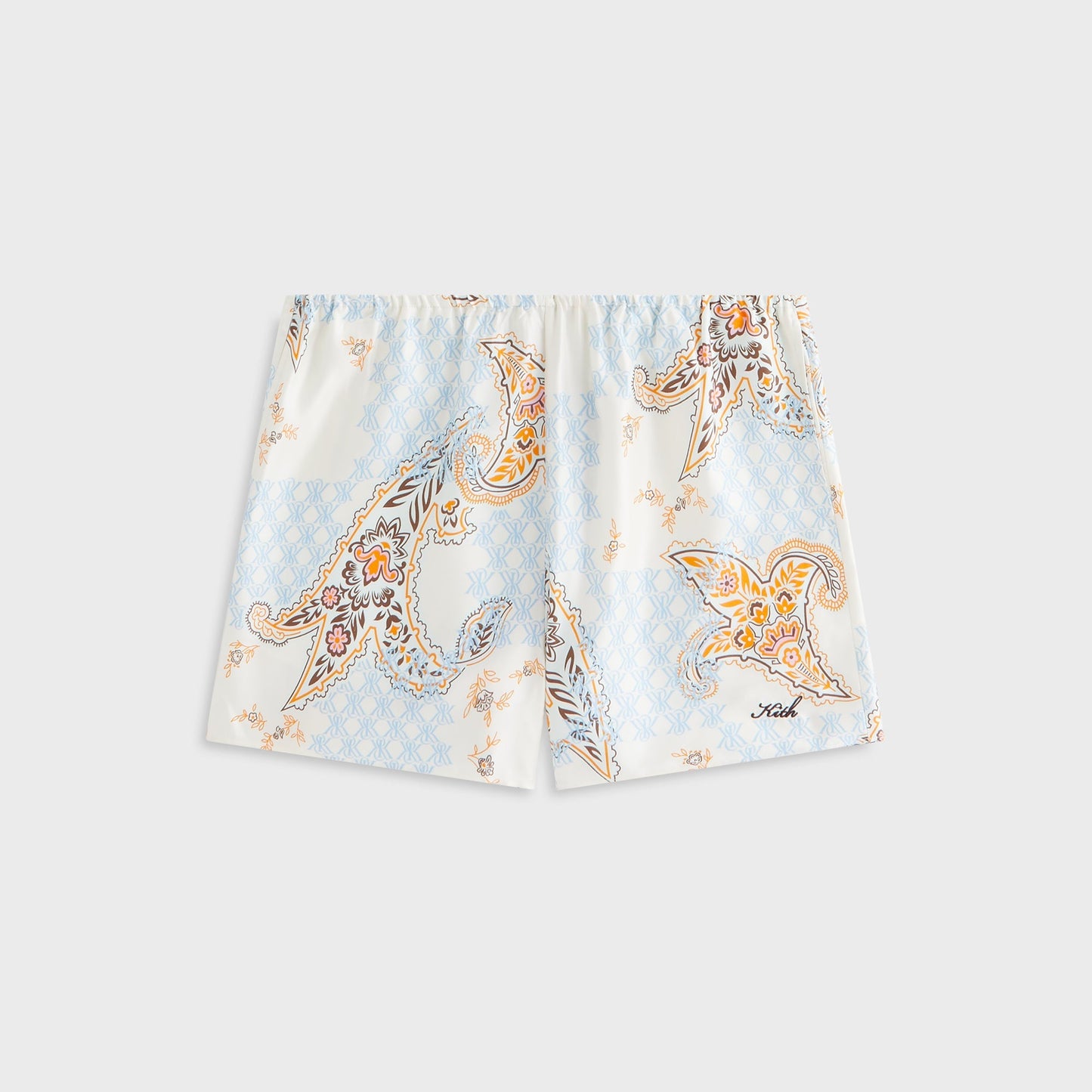 Women Kith Kith Women Thea Crest Paisley Short - Silk