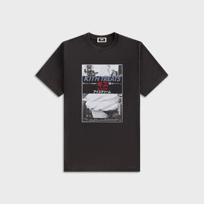 Men Kith Kith Treats Double Feature Vintage Tee - Black