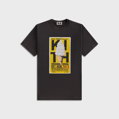 Men Kith Kith Treats Film Festival Vintage Tee - Black