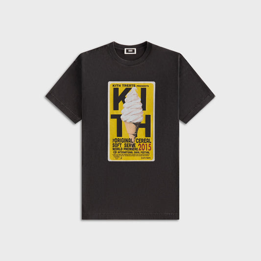 Men Kith Kith Treats Film Festival Vintage Tee - Black