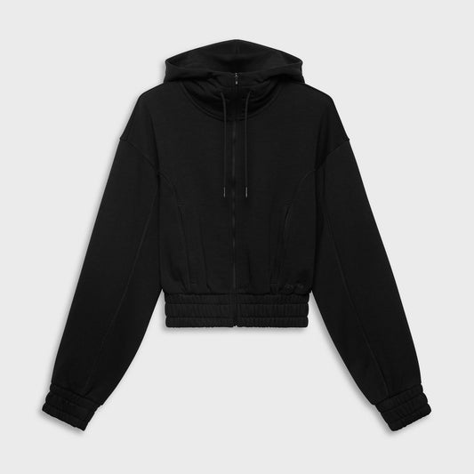 Women Kith On Running x FKA twigs Club Cropped Hoodie - Black