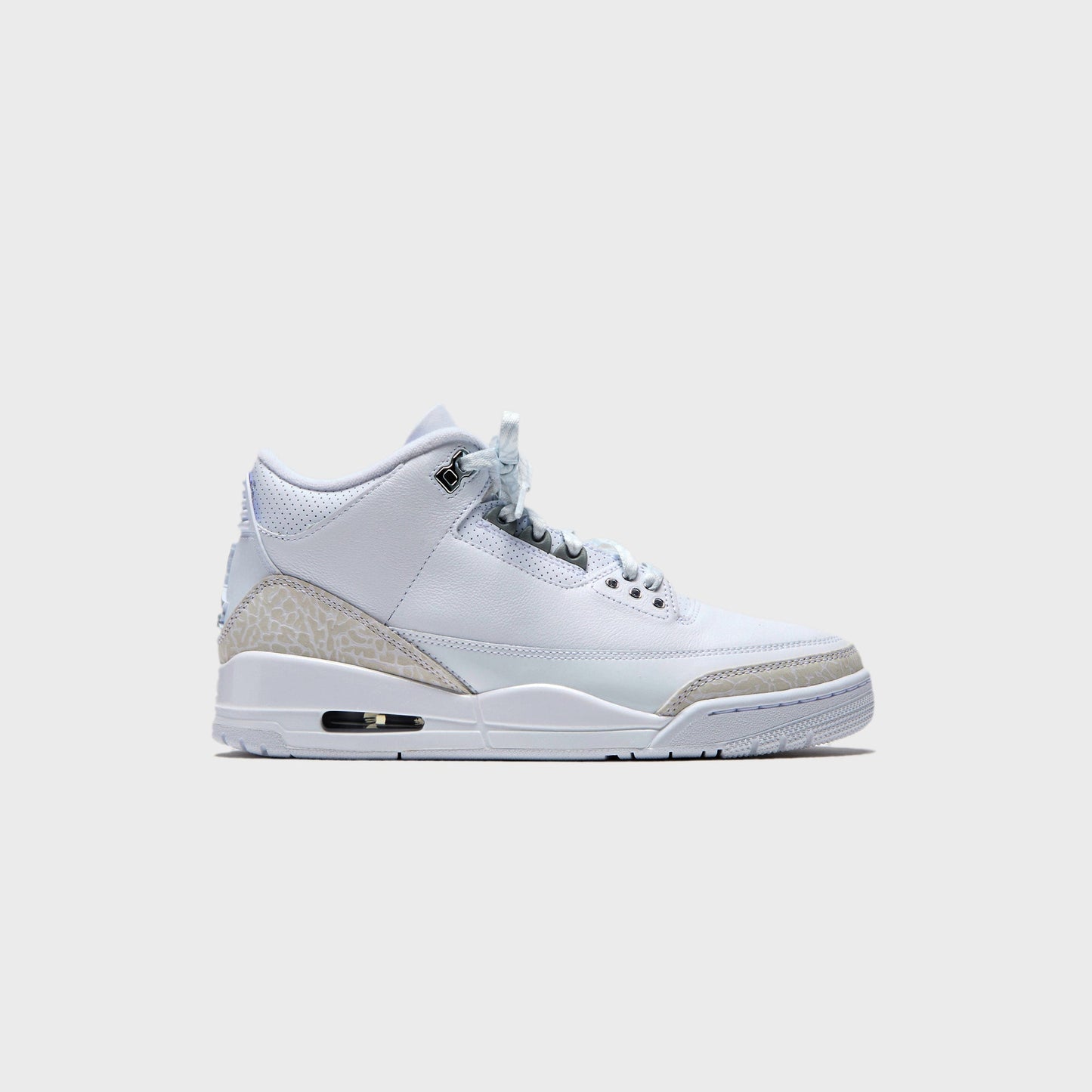 Men Kith Jordan Air Jordan 3 - White / Metallic Silver