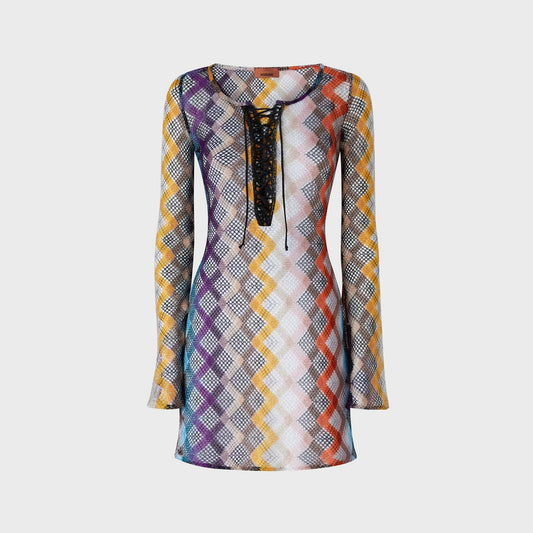 Women Kith Missoni Short Coverup - Multi Dark