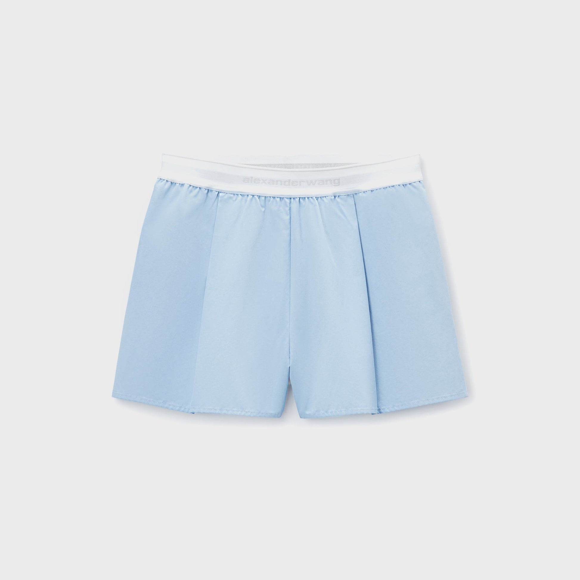 Women Kith Alexander Wang Short with Logo Elastic - Oxford Blue