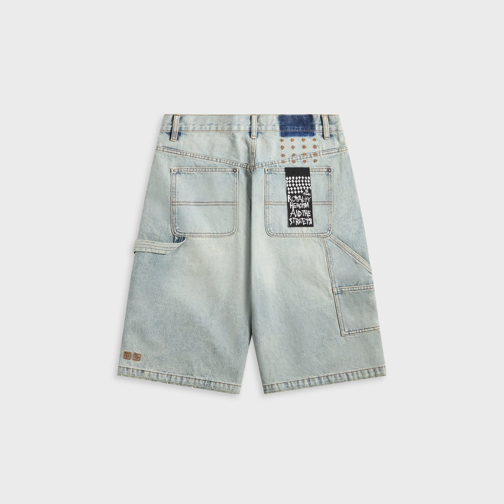Men Kith Ksubi Maxx Operator Short Dune - Denim