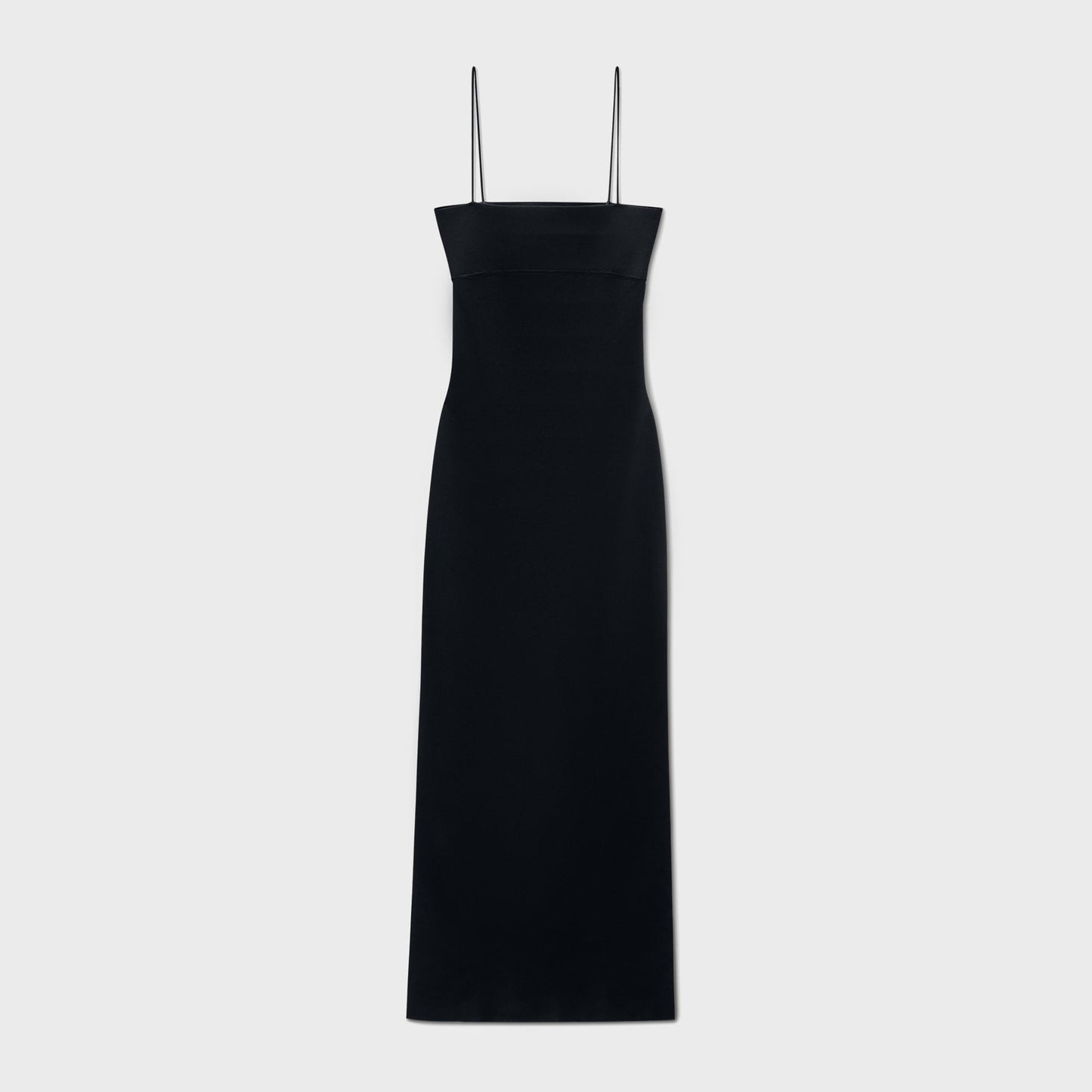 Women Kith Alexander Wang Cami Band Slip Dress with Logo Jacquard - Black