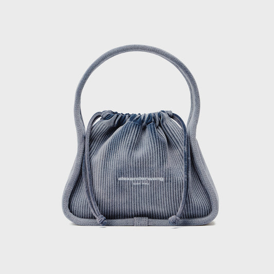 Women Kith Alexander Wang Ryan Bag Small - Washed Light Blue