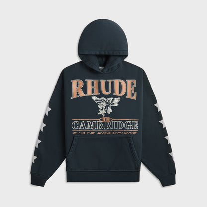 Men Kith Rhude Cambridge State Champs Hoodie - Vintage Black
