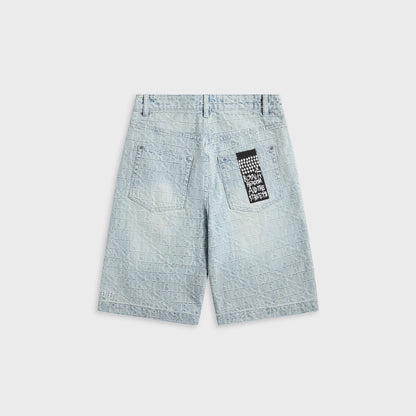 Men Kith Ksubi Maxx Short Tile - Denim