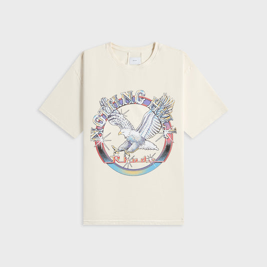Men Kith Rhude Notting Hill Eagle Tee - Vintage White