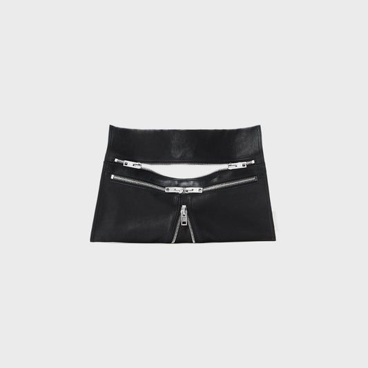Women Kith Alexander Wang Geo Medium Hobo with Strap - Black