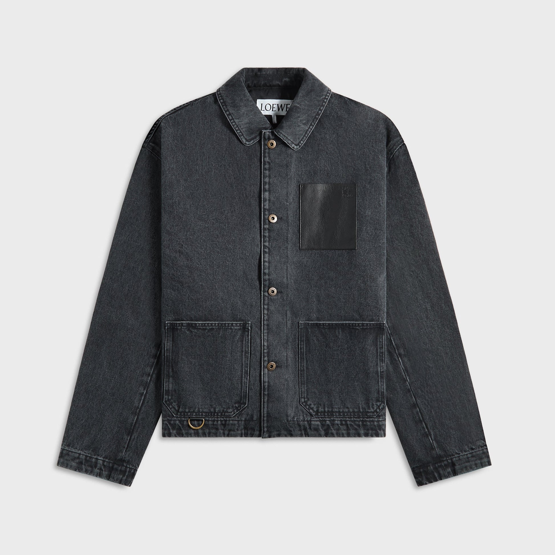 Men Kith Loewe Workwear Jacket - Black