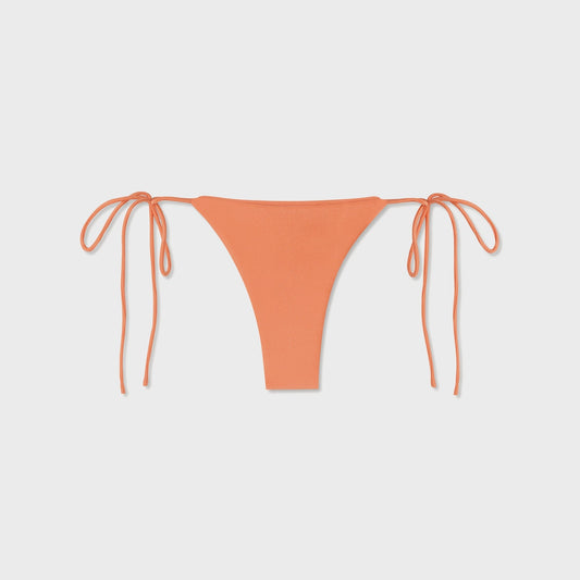 Women Kith Asta Resort Mia String Bikini Bottom - Tangerine