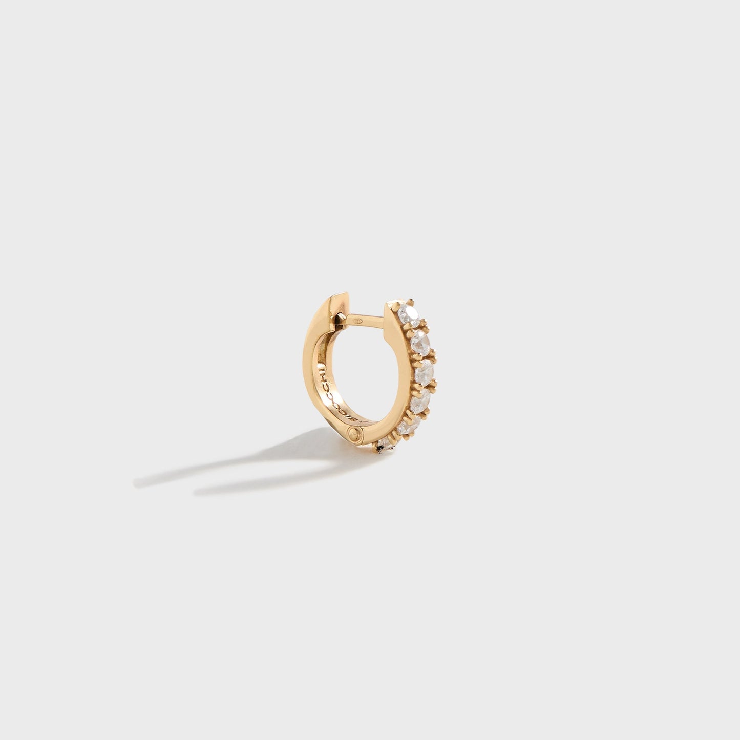 Men Kith Emanuele Bicocchi Gold Crystal Earring Single - Gold